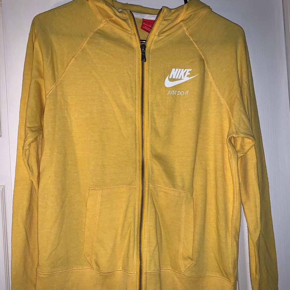 Nike Zip up hooded sweatshirt Size XL kids